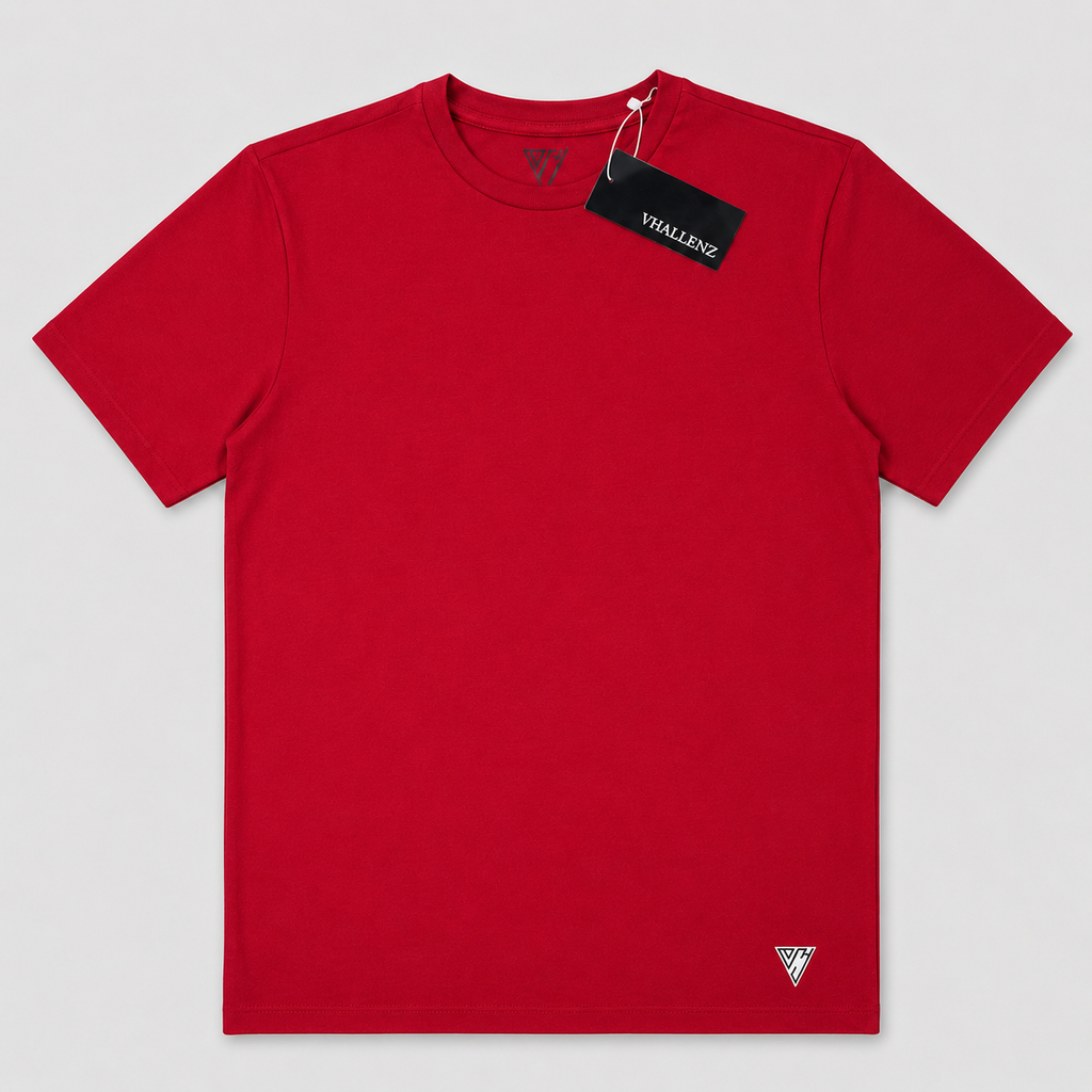 Camiseta Slim Fit Roja